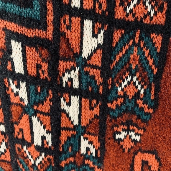 Mara Hoffman Bolnisi Rug Sweater Coat Womens XS $495 ASO Zoe of This Is Us - Picture 12 of 16